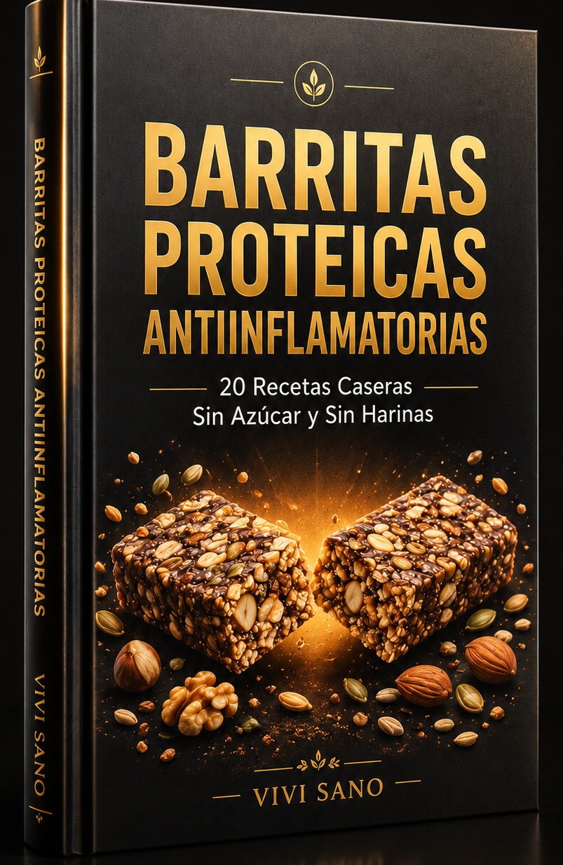 BARRITAS PROTEICAS-20 Recetas Caseras Sin Azúcar y Sin Harinas